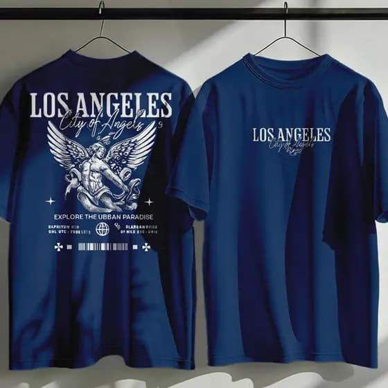 Camisa Camiseta Unissex Los Angeles Angel StreetWear Premium Despache Rapido Atendimento 24 Horas