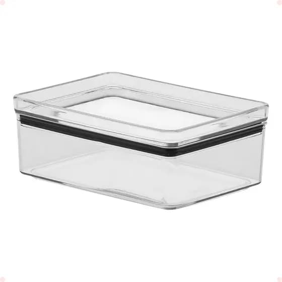 Pote Hermético Lumini Porta Frios 770ml Empilháveis Design Funcional Vedação Moderna