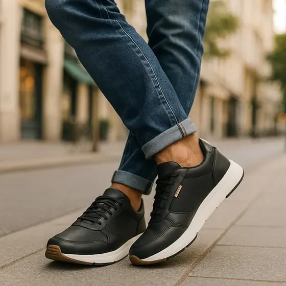 Tênis Masculino Casual Moderno Dia a Dia Confortável