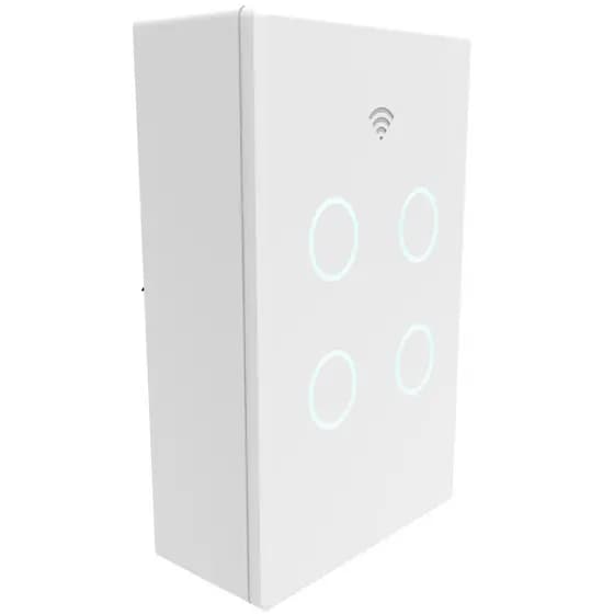 Caixa Sobrepor Adaptador 4x2 compativel com Interruptor Inteligente Sonoff