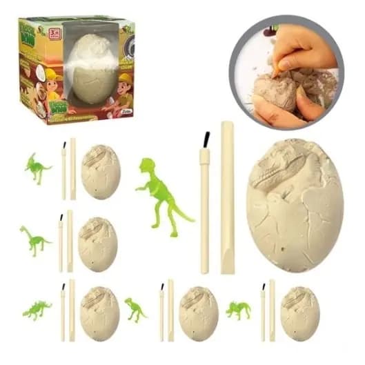 Ovo De Dinossauro Para Escavar Fóssil Colecionável
