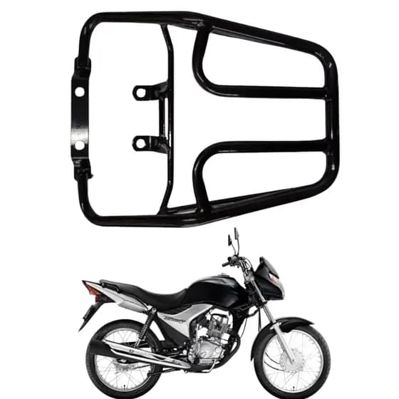 Bagageiro Churrasqueira Modelo Fortuna Honda Titan 150/ Fan 150 2009 2010 2011 2012 2013