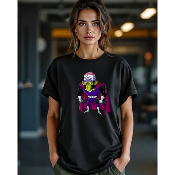 Camiseta Blusão Gym Academia Larga Estampada Algodão Premium