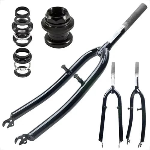 Garfo Sundown 26 Standard Rosca Fina+ Movimento Caixa de Direção C/Travas 21.1mm Bicicleta