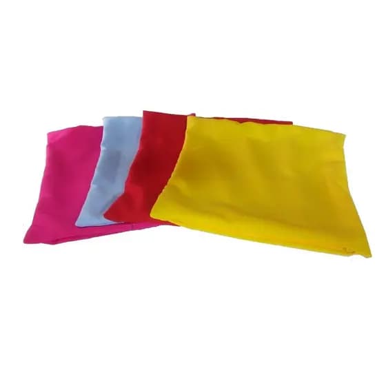 Kit Com 4 Capas De Almofadas C/ Ziper Oxford 40x40 Quadrada