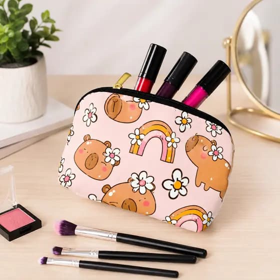Necessaire em Neoprene - Capivara 01