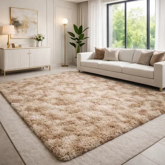 Tapete Felpudo , Peludo Para 2,00x1,30 Quarto Sala e quarto Essência Enxovais tapetes