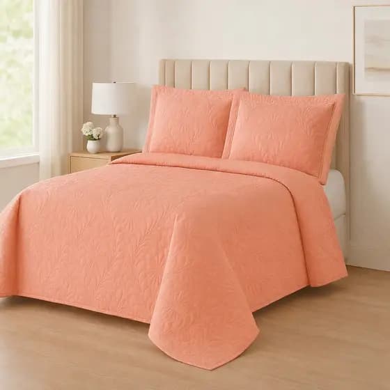 Cobre Leito Basic 400 Fios Tecido Confortável Elegante Cama Solteiro/Casal e Queen
