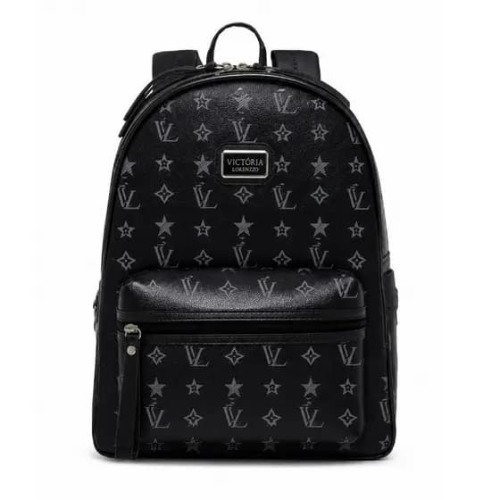 Mochila Feminina Masculina GRANDE para Viagem Escolar faculdade Passeio dia dia UNISSEX com bolso xadrez e letra