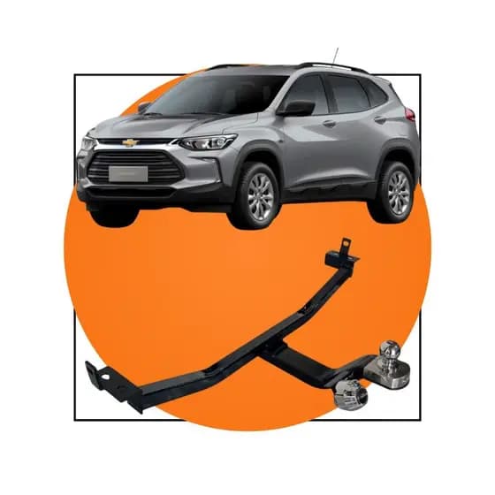 Engate Reboque Reforcel Fixo Tracker 500kg De Tração 2020 até 2024 Kit Completo