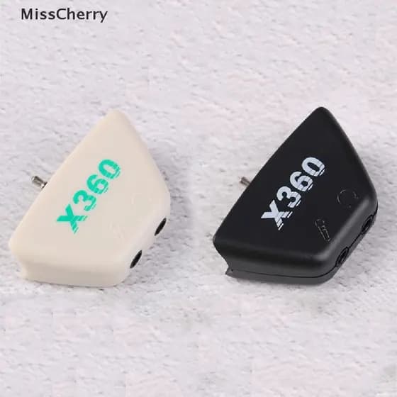 Misscherry Fone De Ouvido / Headphone / Mic / Conversor / Adaptador / Controlador Para Xbox 360