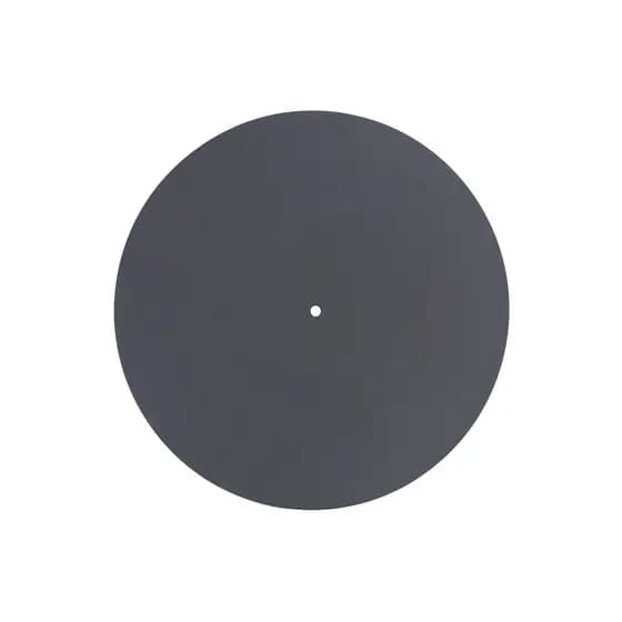 wohobr 12 Polegada Esteira Giratória Transparente Acrílico Record Player Almofada Para Tocadores De Vinil Fonógrafos Ant