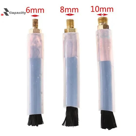 Escovas De Solda De Cobre De Capacidade Para Máquina De Polimento Limpador De Costura De Soldagem M6/M8/M10