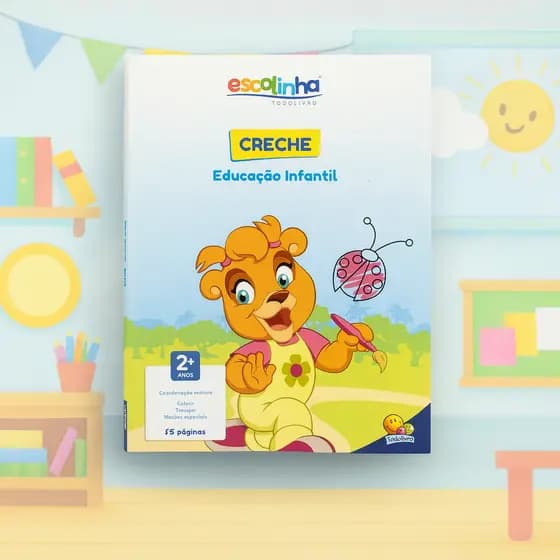 Livro Apostila De Atividades : Creche Educação Infantil | Exercícios E Jogos Educativos - Para Crianças 2+