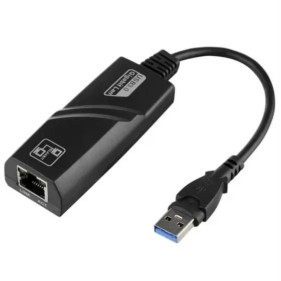 Cabo Adaptador de Rede USB 3.0 Para RJ45 10/100/1000Mbps Gigabit - F3