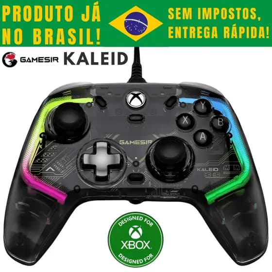 Controle Gamesir Kaleid K1/T7 com fio para Xbox Series X|S, Xbox One, Windows 10/11, joystick de PC