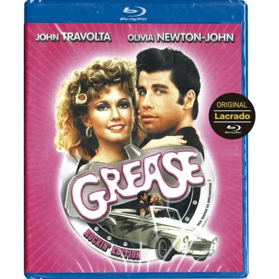 Blu-ray 4K Ultra HD + Blu-ray Grease: Nos Tempos da Brilhantina - Edição 40 Anos (Importado c/ PT-BR)