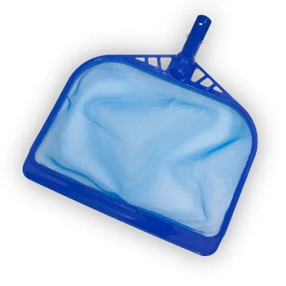 Peneira Plástica Média Cata Folhas Para Piscinas Spa Brustec Limpeza Piscina Tratamento Nylon