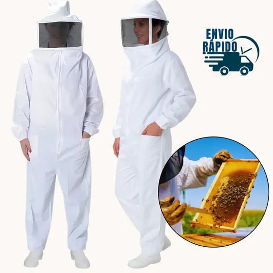 Macacão Apicultor Profissional Roupa De Abelha Antiferroada