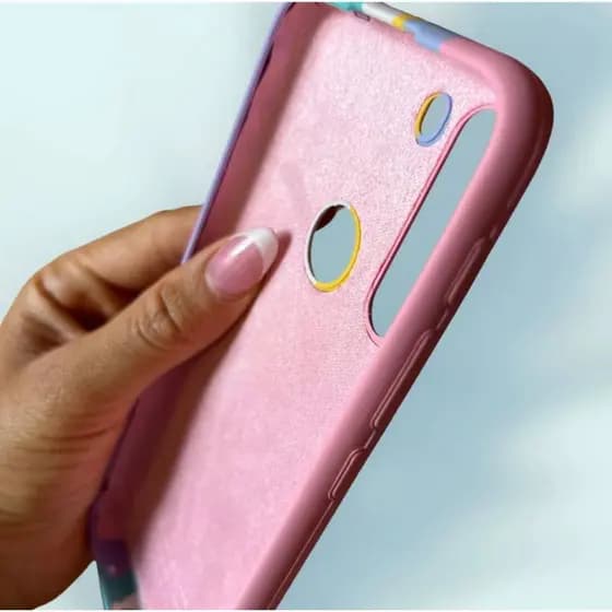 Rainbow Color Case Motorola Moto G8 Plus G9 Play G7 One Macro Vision Capa Original Official Silicone Back Cover G22 E32 E20 E40 E7 2020 E7 POWER E7 PLUS G9 G9 PLAY G9 POWER G10 G20 G30 ONE FUSION ONE FUSION PLUS ONE VISION G7 G7 PLUS ONE HYPER G8 PLAY