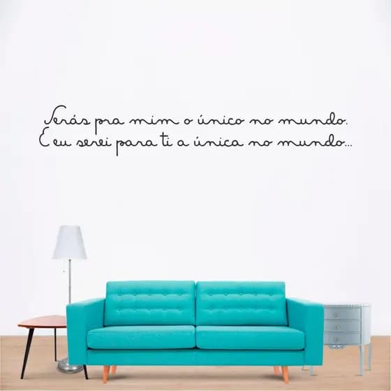 Adesivo Decorativo Frase Pequeno Principe Serás Pra Mim