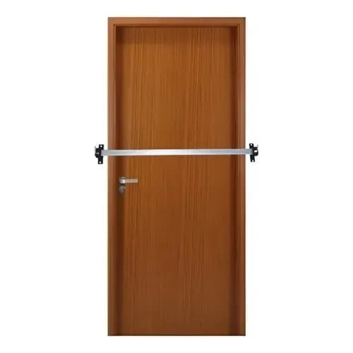 Tranca Antifurto Para Porta Completo (2 Suportes + 1 Barra)