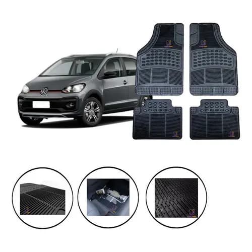 Jogo Tapete Carpete Borracha Vw Up ! Up Tsi Todos 14 A 2020