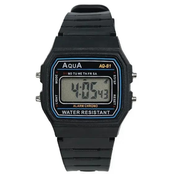Relógio Masculino Digital Esportivo a Prova D'água Modelo AQ - 81