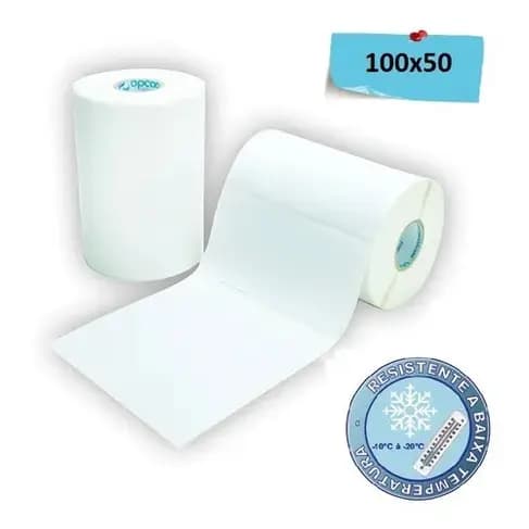 100x50 10x5 Bopp Fosco Acrilico 30g Não Rasga