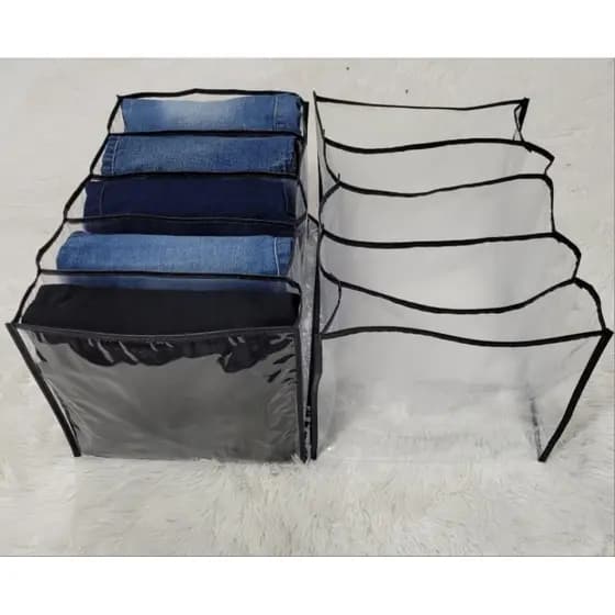 Kit 10 colmeias organizadora Calça jeans(Viés Preto)