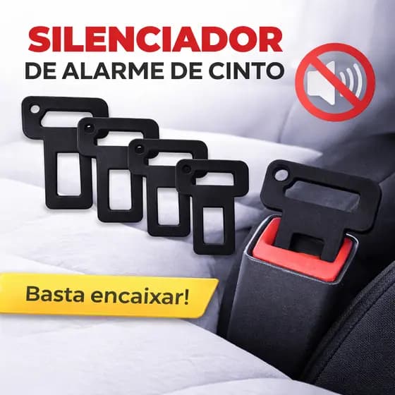 Fivela Do Cinto De Segurança Universal Carro Acessórios Lingueta Anti Alarme Segurança Par de Fivelas
