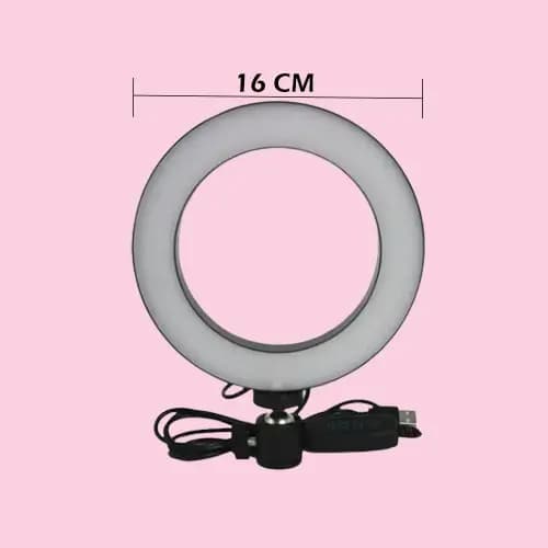 O Right Light para iniciantes ( Ring Light + suporte para celular )