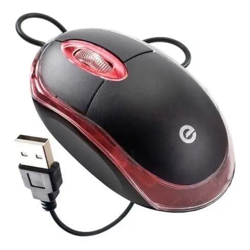 Mouse Optico USB 2.0 Cabo 1m