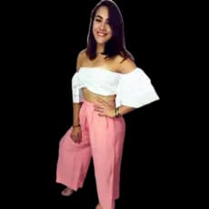 Calça Pantalona com forro em tecido de viscose, moda feminina, moda verão, moda leve