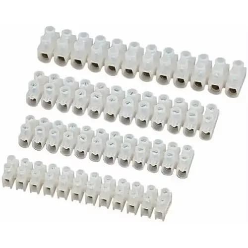 Conector Sindal 12 Vias Barra de Ligação Elétrica Borne Emenda de Fios 3A 5A 10A 15A 20A 30A
