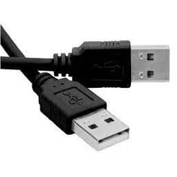 Cabo USB Macho x Macho AM+AM 1,50 Metros e Filtro contra Interferências