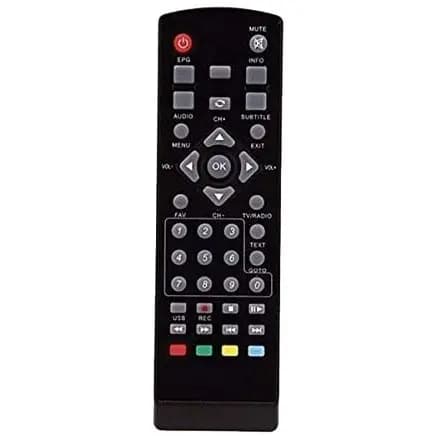 Controle remoto Lelong Le-7493 conversor digital Set Top Box