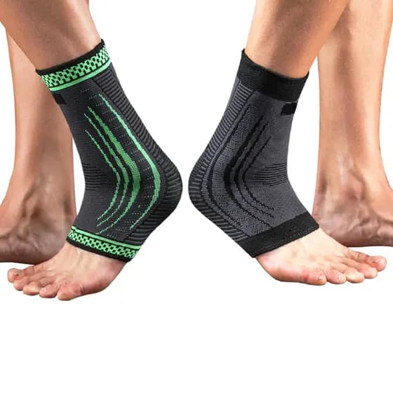 1 Par Tornozeleira Estabilizadora Ortopédica Tendinite Fascite Plantar Compressão Dor Tendão Aquiles