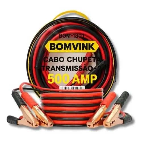 Cabo de Chupeta / Transferência 500AMP 2 Metros – Bomvink