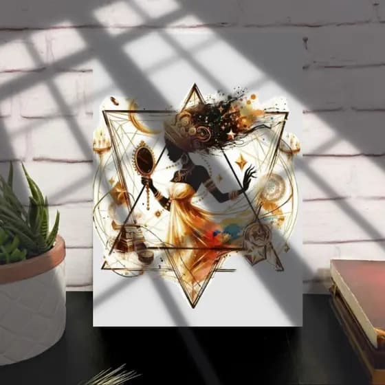 QUADROS DECORAÇÃO TEMA OXÚM RAINHA DAS ÁGUAS