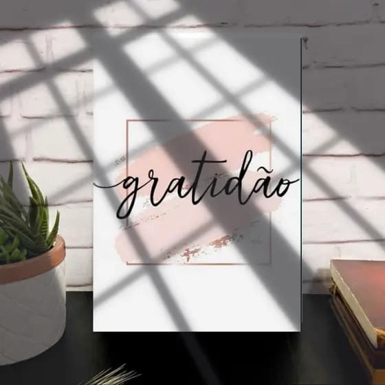 QUADROS DECORAÇÃO MOTIVAÇÃO GRATIDÃO BORBOLETA E FLOR