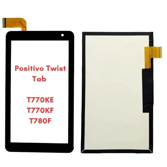 Tela Display e Touch Toque Vidro Positivo Twist Tab 7 T770KE T770KF T780F Flex: Xc-Pg0700-235-A0