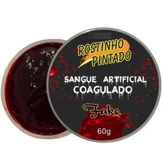 SANGUE COAGULADO 60g ARTIFICIAL MAQUIAGEM ARTISTICA