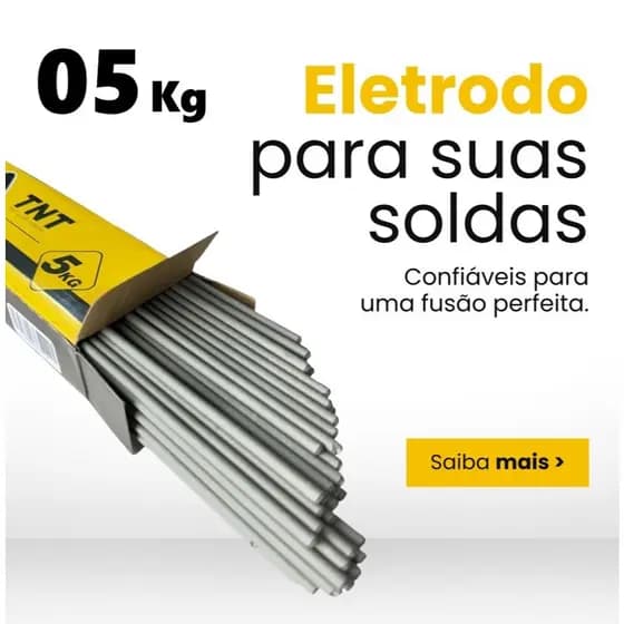 Eletrodo Vareta Solda Elétrica 6013 2,5mm a 4,0mm Caixa c/05kg