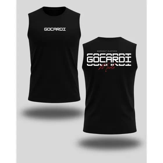 Regata Masculina Dry Fit Treino Gocardi