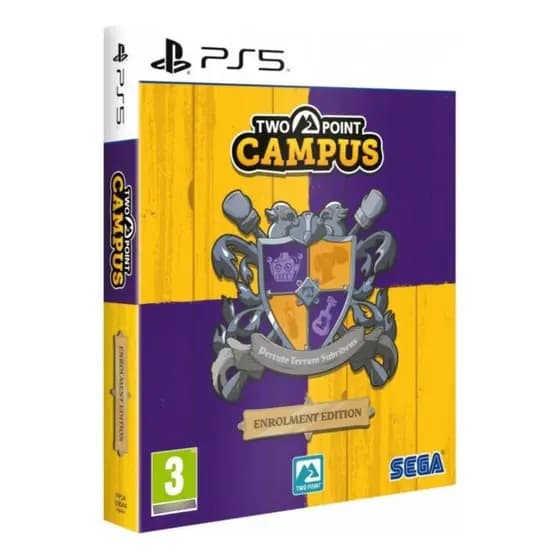 Jogo Two Point Campus Enrollment Launch Edition - Ps5 Mídia física lacrado