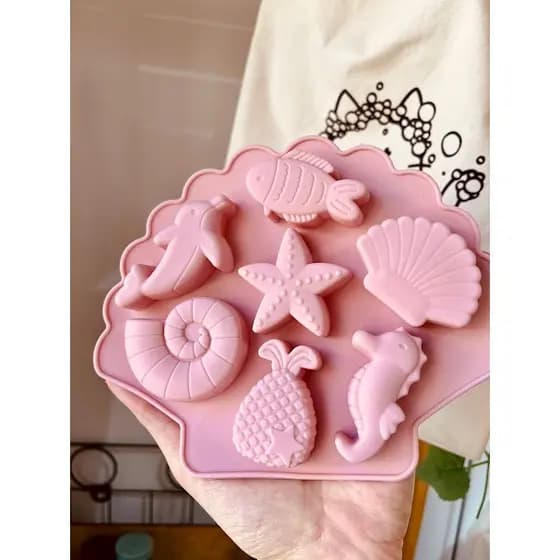 FORMA DE SILICONE " FESTA NO MAR"