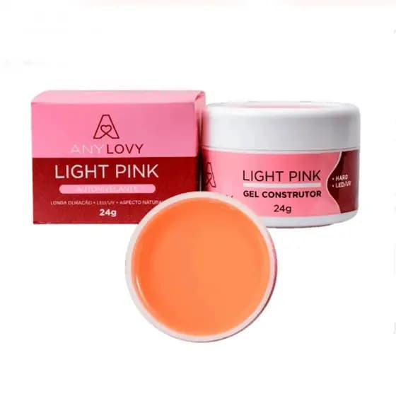 Gel Construtor - 24g - AnyLovy Alongamento Unha Postiça Acrigel Porcelana
