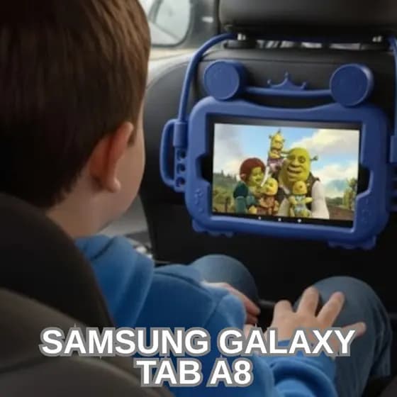 Capa Infantil Viagem Para Tablet Samsung Galaxy Tab A8 T290 T380 com Alça para Pendurar