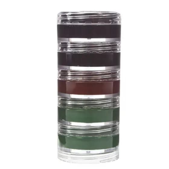 Tinta Rosto Camuflagem 5 Cores